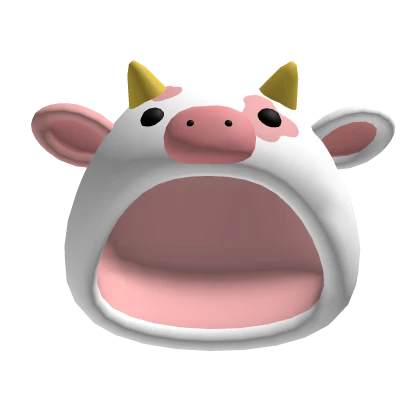 Pink Cow Hood | Roblox Item - Rolimon's