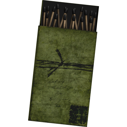 Olive Green Box of Matches