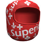 red superior ski mask
