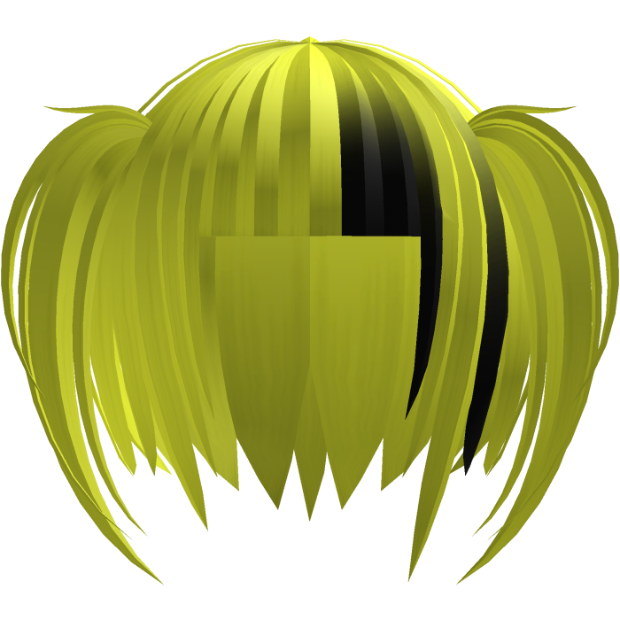🕸️๋. ⭑ Mourning Gothic Pigtails || Yellow