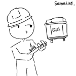 something .