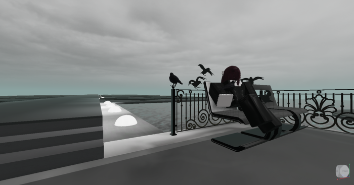 Dark Skull Glass Outfit Lobby - Claire preview 1