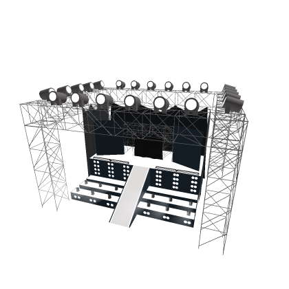 Show-Time Boxing/Wrestling Stage! (FREE TO USE!)