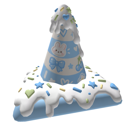 Sweet Cream Traffic Cone - Blue