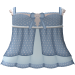 ♡ polka babydoll dress
