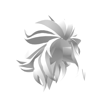 White Blocky Mane