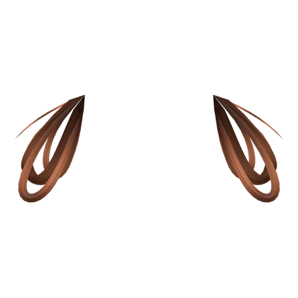Messy Hair Side Ear Extensions [Ginger] Roblox item thumbnail