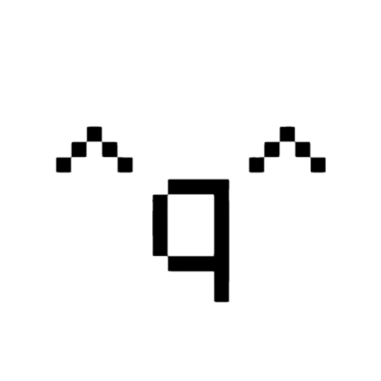 Vanity pixel face Roblox decal