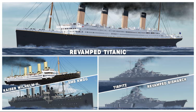 [OLYMPIC CLASS REVAMP!]Tiny-Ships Sandbox screenshot 4