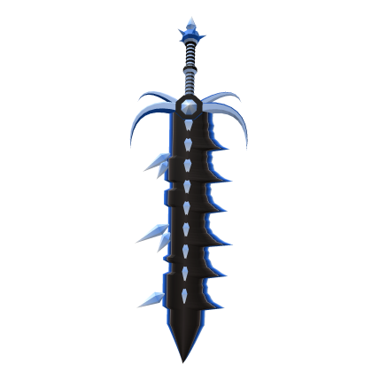 Blue Floating Greatsword