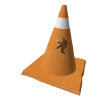 Old Traffic Cone of the Forgotten Sales