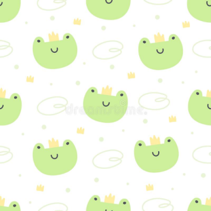 Froggy Nursery Wallpaper ~ Bloxburg Roblox decal
