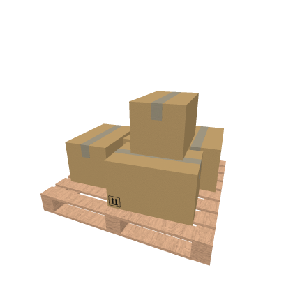 Pallet With Boxes by RikTNT