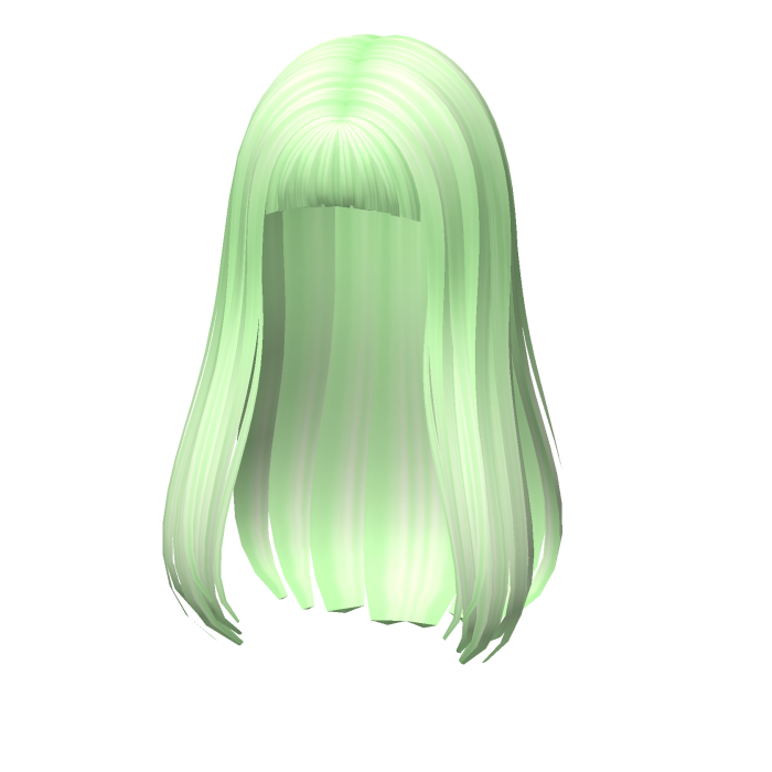 -',ৎ Chop Blunt Bangs in Green