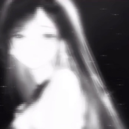 black and white anime Roblox decal