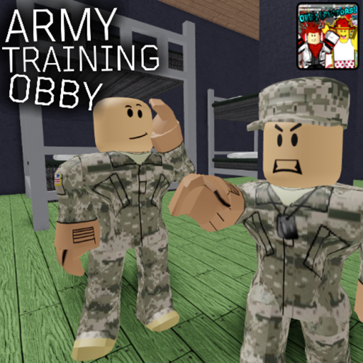 Army Training Obby!  official Roblox game thumbnail