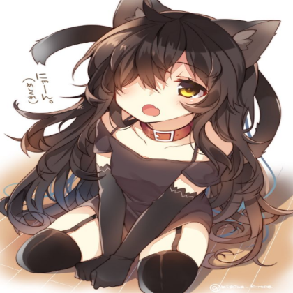 Cat Girl Roblox decal