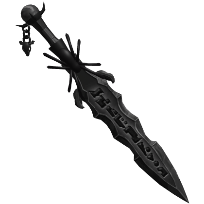 Black Infernal Undead Immortal Sword (ADDON) Roblox item