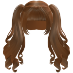 𐔌♡ (FREE) Cute hime doll orange pigtails