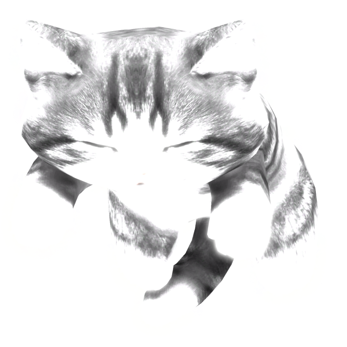 GLOWING Cute Sleeping Cat Kitten on Head [3.0]