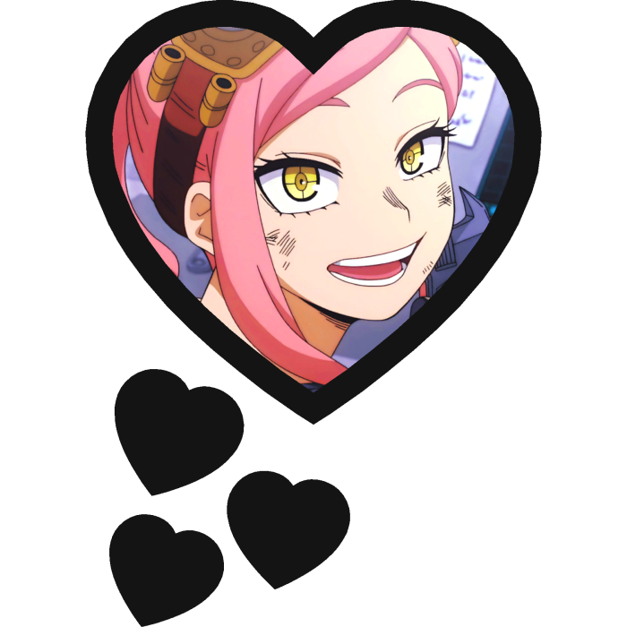 Mei Hatsume Thinking Hearts My Hero Academia
