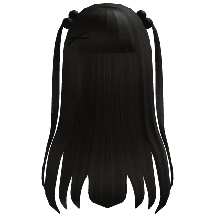 skater girl punk pigtails dark brown | Roblox Item - Rolimon's