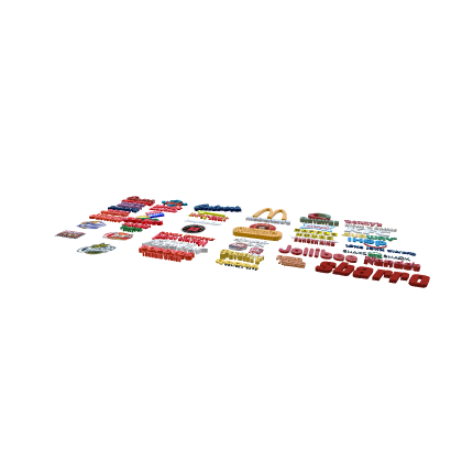 USA Fast Food variety chain logo pack