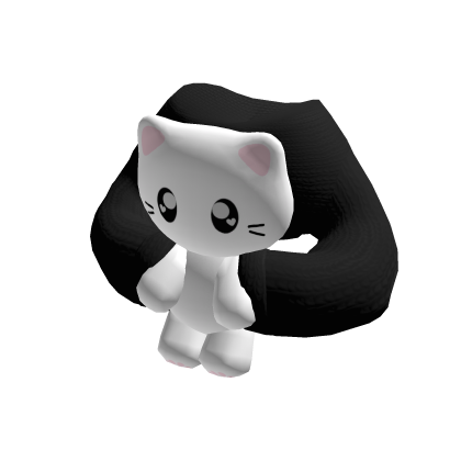 ♡ baggy sweater w/ holdable kitty plushie thumbnail
