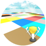 Colored Colorful Baseplate [SPEEDRUN MODE]
