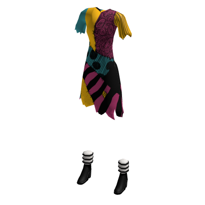 Patch dress of Sally