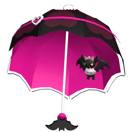 🩷 Draculaura Pink Vampire Bat Umbrella Mh