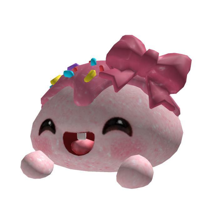 Pink donut squishy