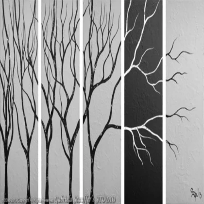 Abstract Modern Landscape