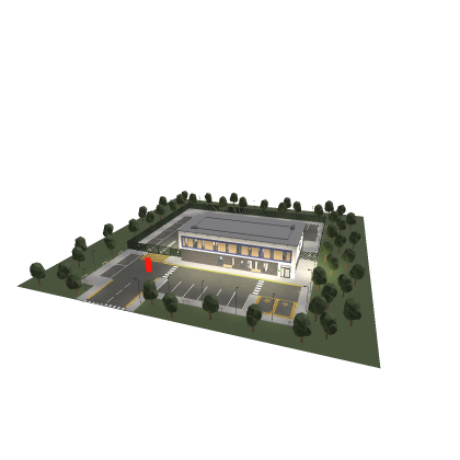 British Police Station (FURNISHED)