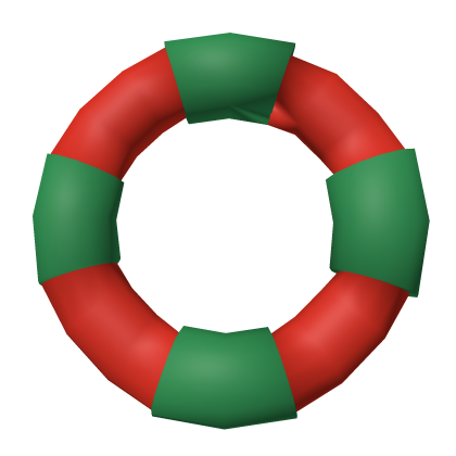 Red and Green Christmas Floatie thumbnail