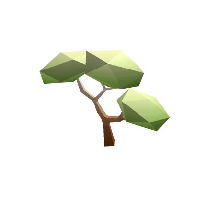low poly tree