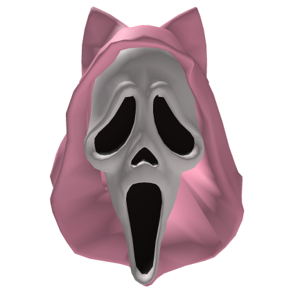 Pink Scream Horror Mask