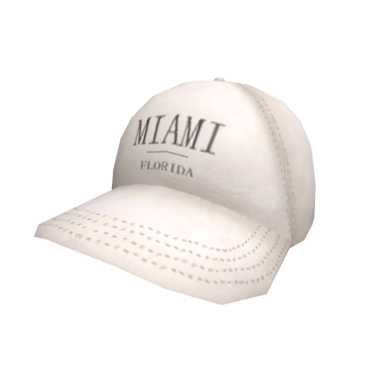 Slogan Cap - Miami, Florida