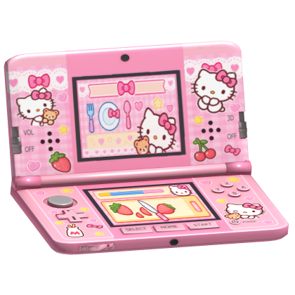 2000s Pink Hello Kitty 3DS Roblox item