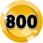 800 wins