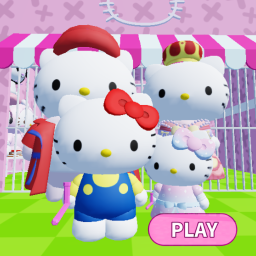 🎀 HELLO KITTY FAMILY PRISON RUN! (Obby)
