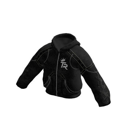 TR Boxy Jacket Black Y2k 