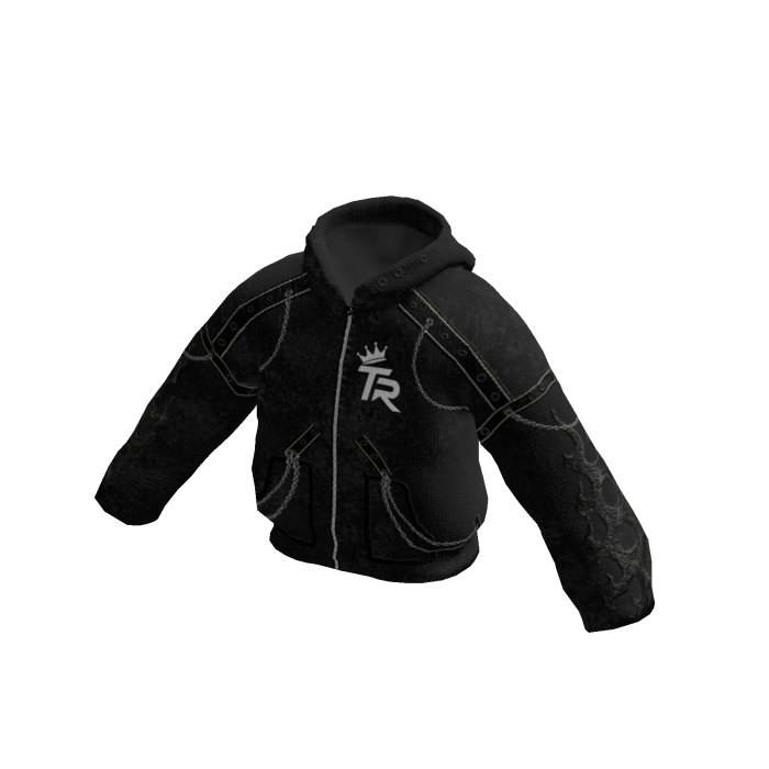 TR Boxy Jacket Black Y2k 