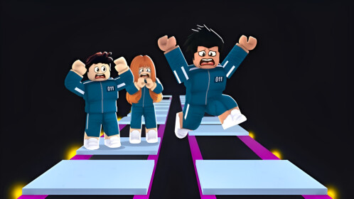 Impossible Glass Bridge (Squid Game)