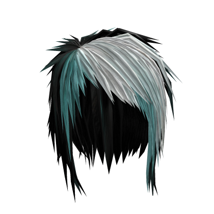 ✮˖ scene boy allure - spearmint/cyan, white, black Roblox item