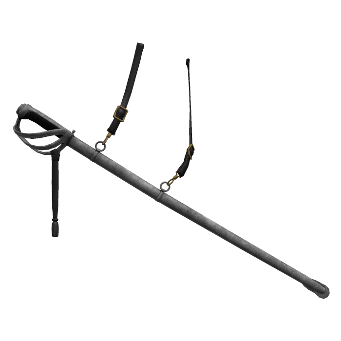Imperial Brazilian Army Sabre, Black Leather
