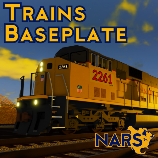 Fall Update!🚂 Trains Baseplate  official Roblox game thumbnail
