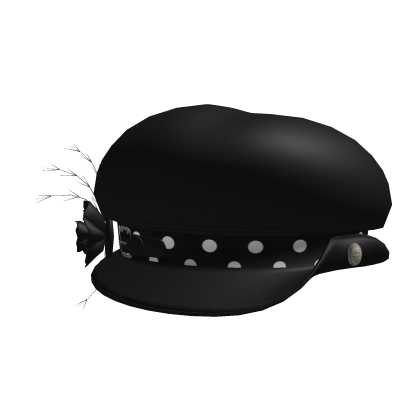 polka dots beret