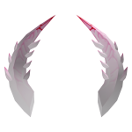 Cute White and Pinky Horns