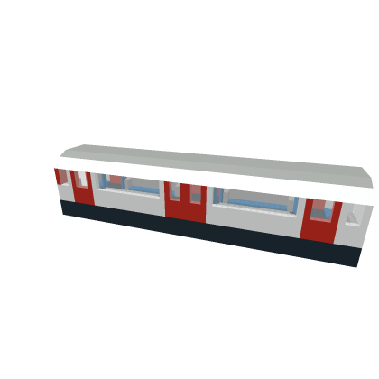 A subway train